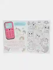 Кораллово-розовый раскраски для самых маленьких, много видов в одном месте, мега