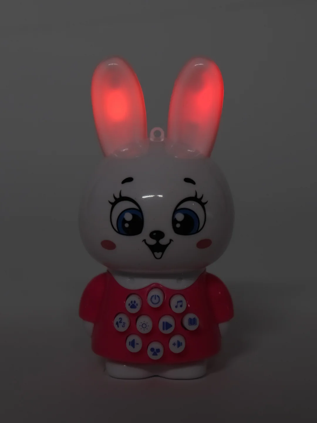 Развивающая игрушка Музыкальный зайчик, свет, звук