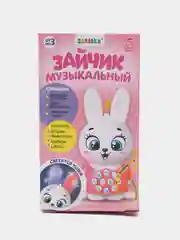 Развивающая игрушка Музыкальный зайчик, свет, звук