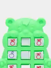 Настольная игра Крестики-нолики. Мишка, цвет Микс, 2 игрока, 5+