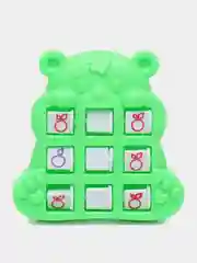 Настольная игра Крестики-нолики. Мишка, цвет Микс, 2 игрока, 5+