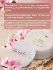 Серый меланж пудра для лица