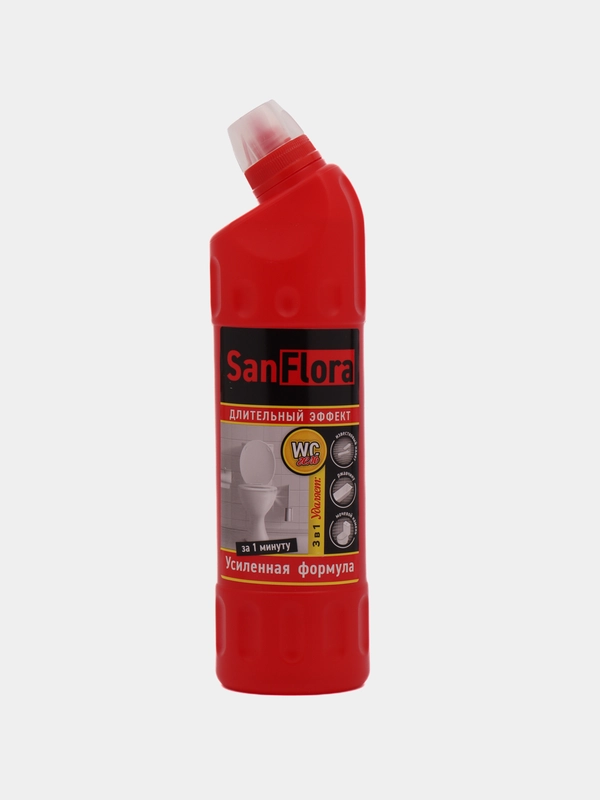 Жидкое чистящее средство для туалета Sanflora WC gel