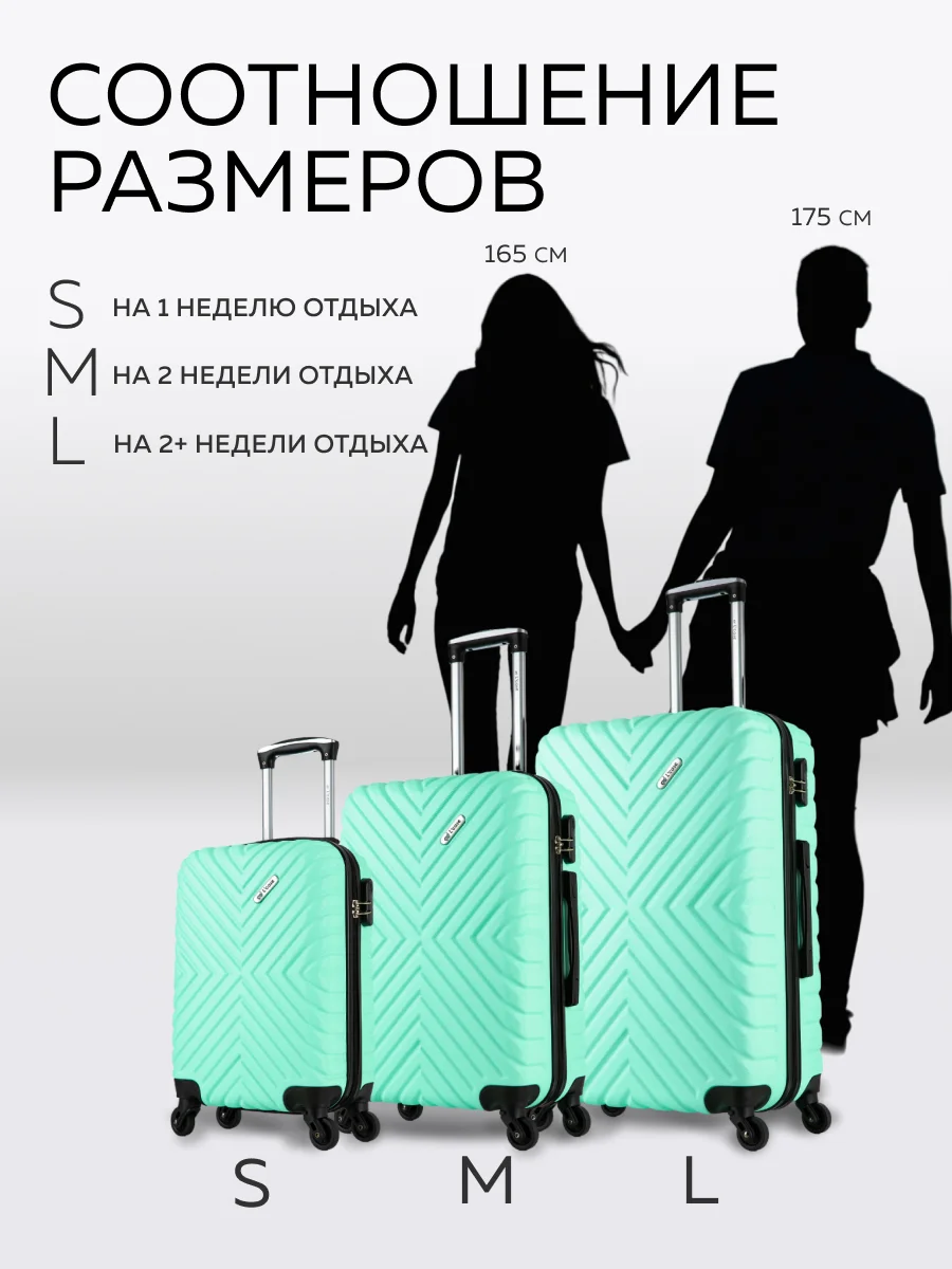 Чемодан LCase New Delhi