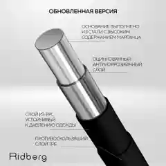 Набор вешалок, вешалки плечики для хранения верхней одежды, Ridberg