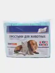 Пеленка впитывающая для животных Nappy, одноразовая, с суперабсорбентом, 60 х 40 см, 65 шт