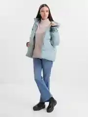 Мятный куртка женская ОСЕНЬ ЛЮКС