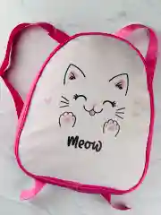Дошкольный рюкзачок Рюкзак детский для девочки милашный котик кошка котенок киска30х25х10