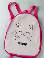 Дошкольный рюкзачок Рюкзак детский для девочки милашный котик кошка котенок киска30х25х10