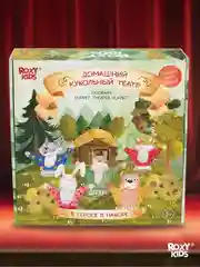 Домашний кукольный театр на руку, 5 кукол-перчаток от ROXY-KIDS,подарок на новый год 2022