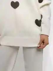 Белый костюм женский теплый, двойка