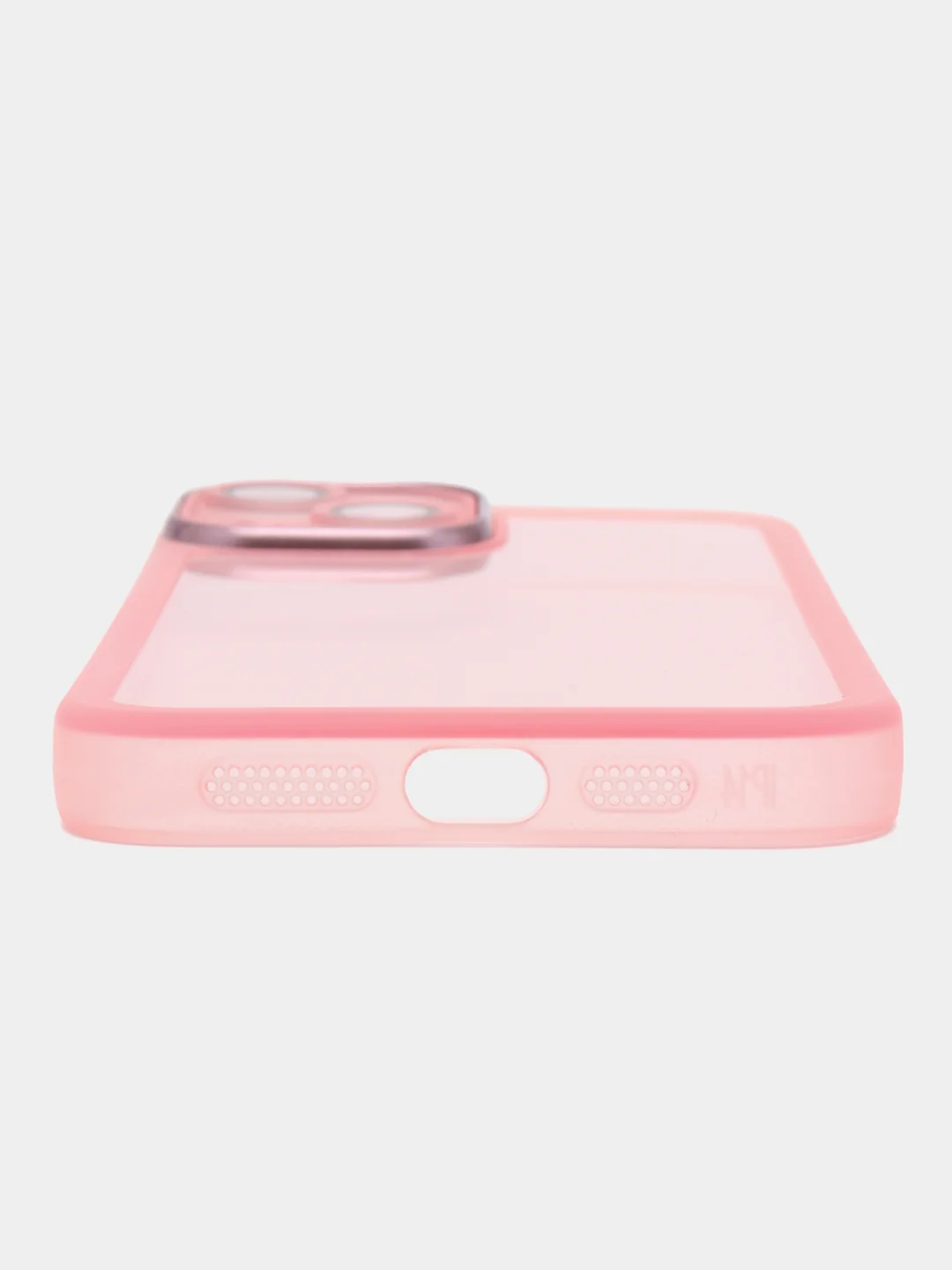 Розовый чехол для телефона iPhone, прозрачный, цветной, 12, 13, 14, 15, 15 Pro