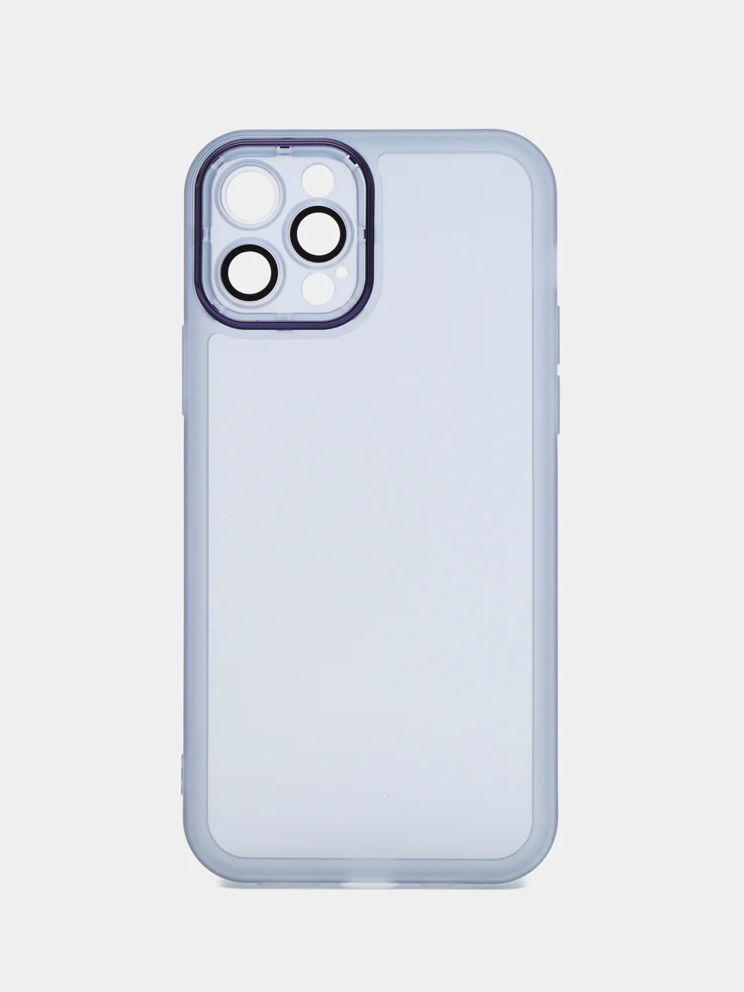 Синий чехол для телефона iPhone, прозрачный, цветной, 12, 13, 14, 15, 15 Pro