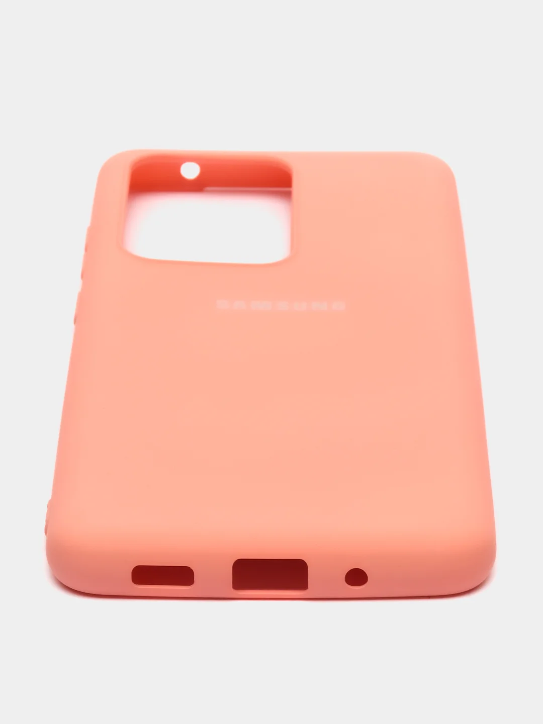 Розовый чехол Soft-touch для  Samsung S20 Ultra