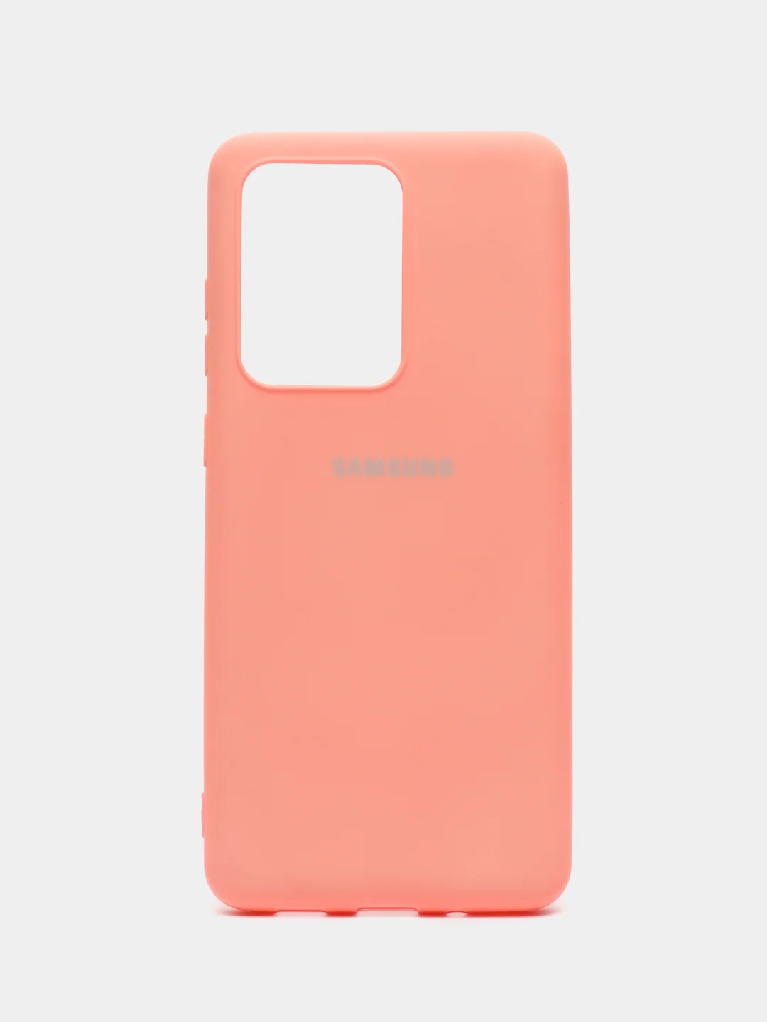 Розовый чехол Soft-touch для  Samsung S20 Ultra