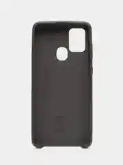 Зелёный хаки защитный силиконовый чехол Silikone Cover для Samsung A21S
