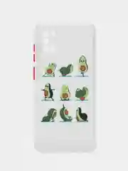 Прозрачный силиконовый чехол  для Samsung A31
