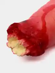 Хаки прикол, аксессуары на Хэллоуин ,пакет для коктейля (крови ),кисть (зомби) ,челюсть вампира