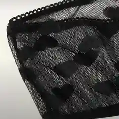 Черный комплект женского нижнего белья, топ, лиф, трусы, подарок, женское белье
