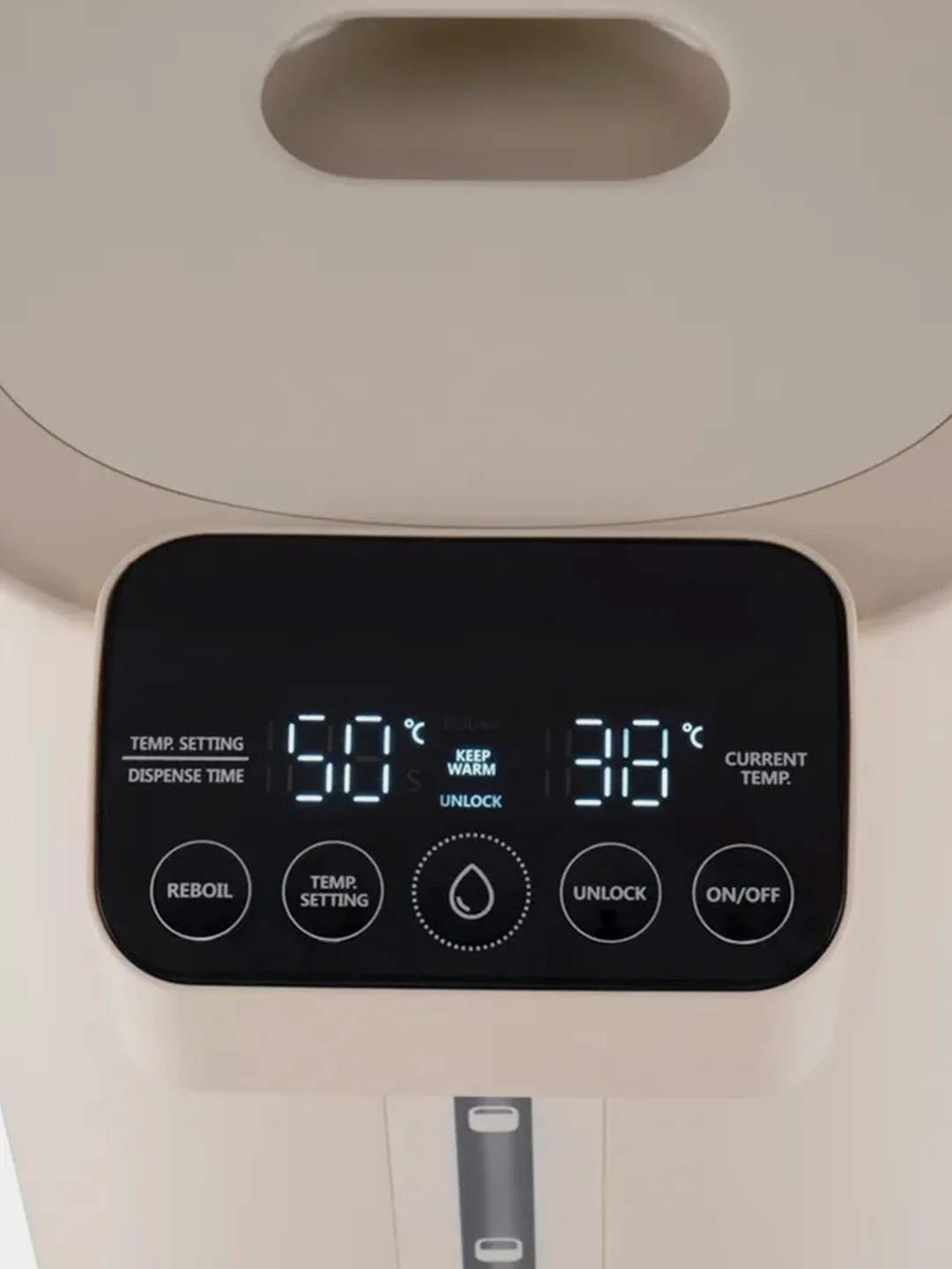 Термопот Hyundai HYTP-3144, 5.5 л, 1600 Вт, кремовый