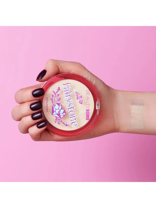 Хайлайтер для лица Beauty Bomb Fairystone, тон 01 - золотой, 6 г