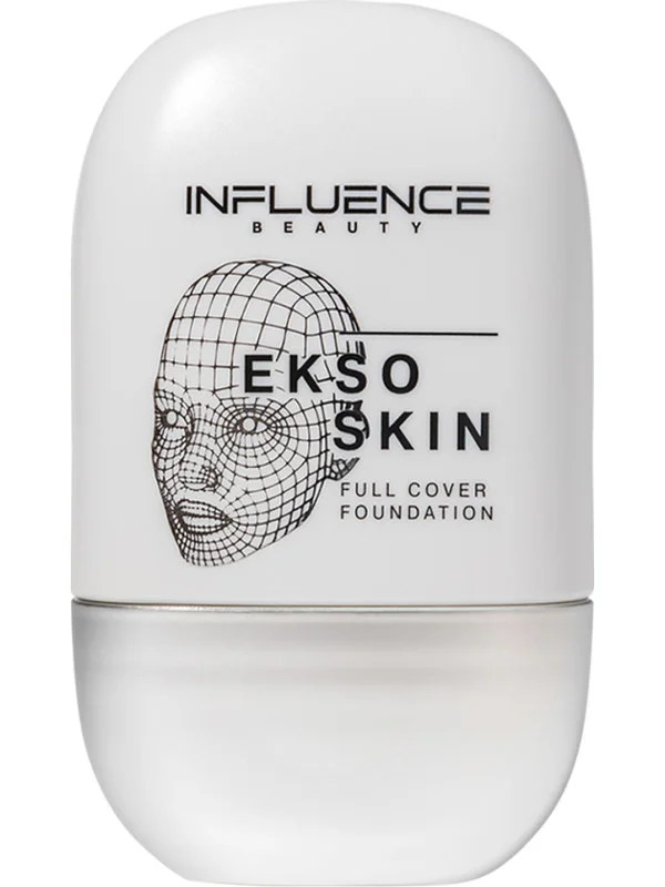 Тональная основа с высокой степенью покрытия Influence Beauty Ekso Skin, 25 мл