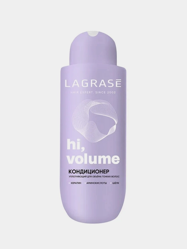 Кондиционер для тонких волос LaGrase "HI, VOLUME", уплотняющий, 500мл