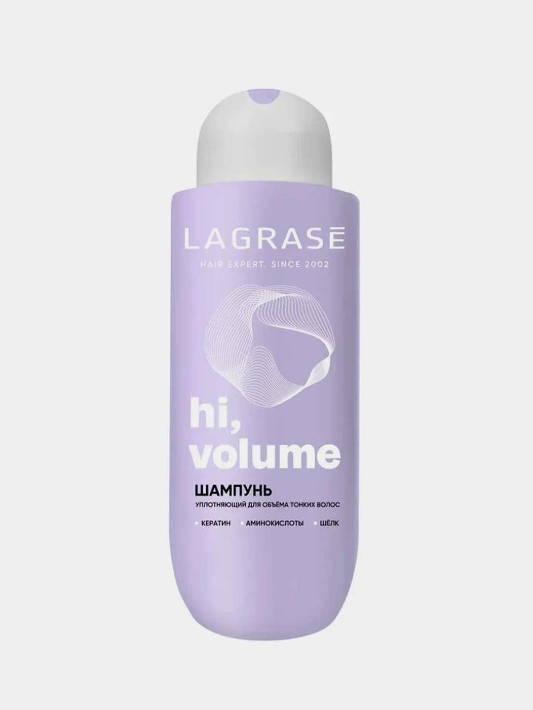 Шампунь для тонких волос LaGrase "HI, VOLUME", уплотняющий, 500мл