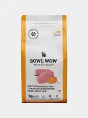 Корм сухой BOWL WOW для кошек с чувствительным пищеварением индейка/тыква 1,5кг