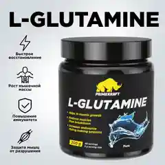 Аминокислоты Глютамин PRIMEKRAFT L-Glutamine, 200 г, 40 порций