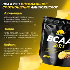 BCAA 2:1:1 Primekraft, 500 г
