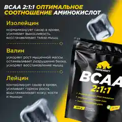 BCAA 2:1:1 Primekraft, 500 г