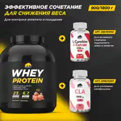 Протеин сывороточный PRIMEKRAFT Whey Protein, 1800 г, 60 порций