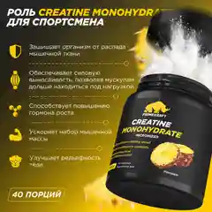 Креатин Моногидрат PRIMEKRAFT Creatine Monohydrate Micronized со вкусом Кола банка 200 гр