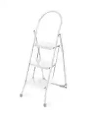 Стремянка с широкими ступенями Nika СМШ3/Б (White)