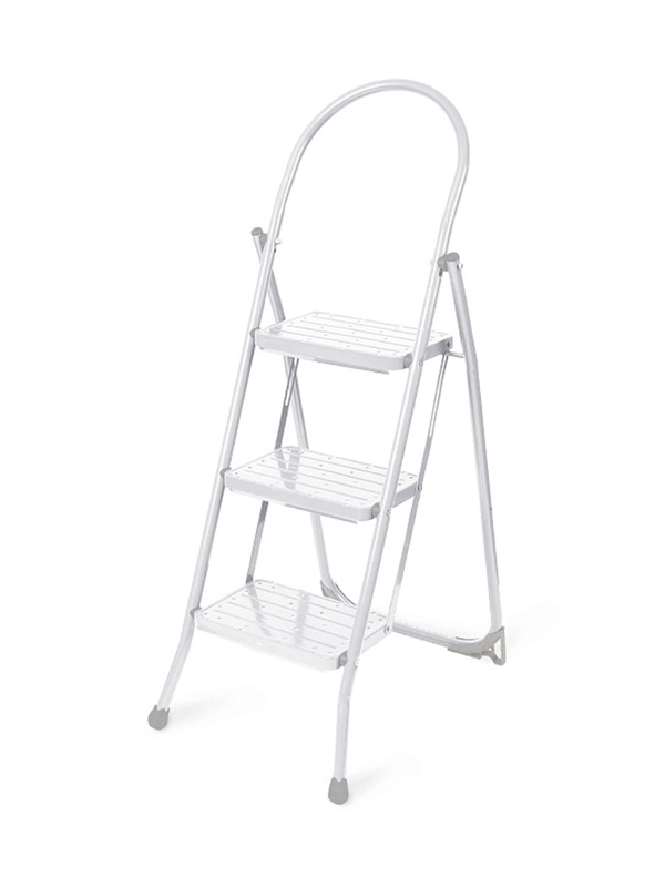Стремянка с широкими ступенями Nika СМШ3/Б (White)