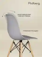 Стул для кухни RIDBERG DSW EAMES, полипропилен.