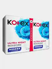 Гигиенические прокладки Kotex Ultra Ночные, 14шт.