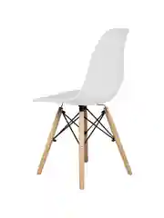 Белый стулья для кухни RIDBERG Style DSW EAMES, обеденные для кухни, столовой, гостиной