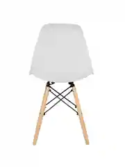Белый стулья для кухни RIDBERG Style DSW EAMES, обеденные для кухни, столовой, гостиной