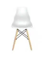 Белый стулья для кухни RIDBERG Style DSW EAMES, обеденные для кухни, столовой, гостиной