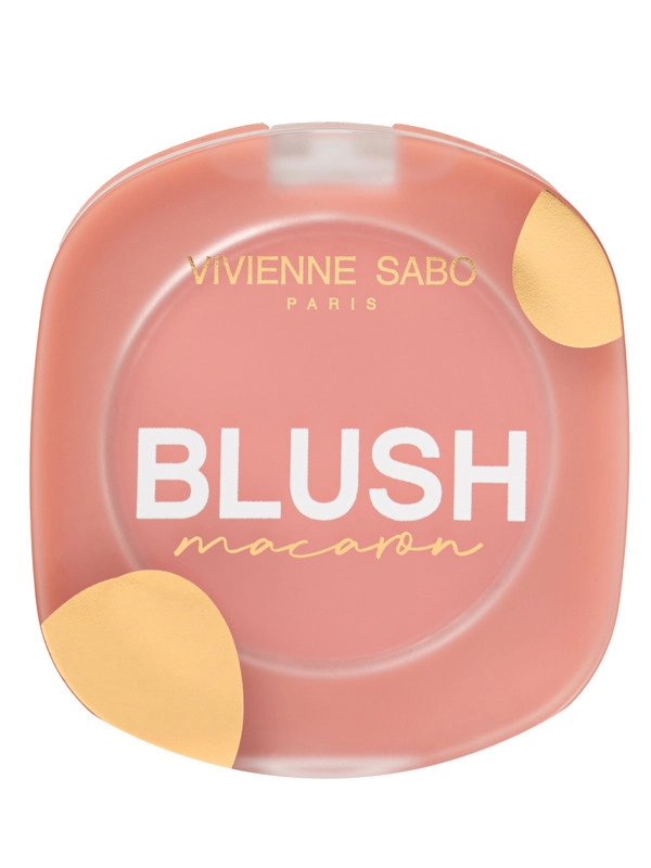 Матовые румяна для лица Vivienne Sabo Macaron, 4.1 г