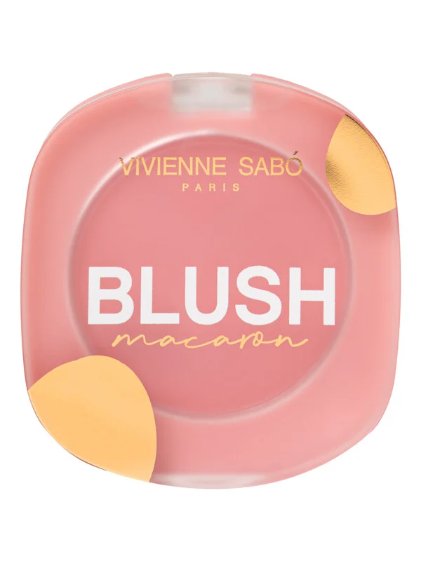 Матовые румяна для лица Vivienne Sabo Macaron, 4.1 г