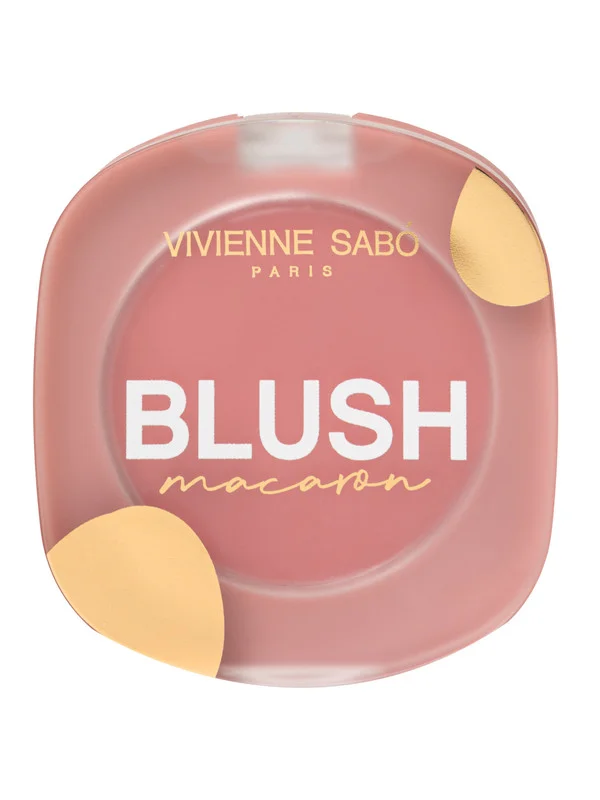 Матовые румяна для лица Vivienne Sabo Macaron, 4.1 г