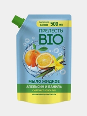 Жидкое мыло Прелесть Био "Апельсин и ваниль", 500 мл
