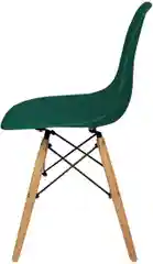 Стулья для кухни RIDBERG Style DSW EAMES комплект 4 шт., темно-зеленый.