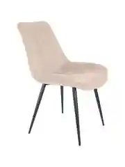 Стулья для кухни Ridberg SNAKE Chenille, комплект 2 шт шенилл бежевый мягкие кухонные
