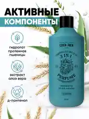 EDEN For men Шампунь-гель 3 в 1 парфюмированный