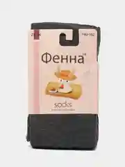 Серый колготки детские (размер 140-152)