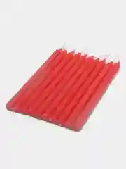 Красный свечи парафиновые 10 штук